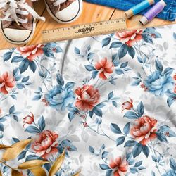 Ткань премиум таффета символы цветения