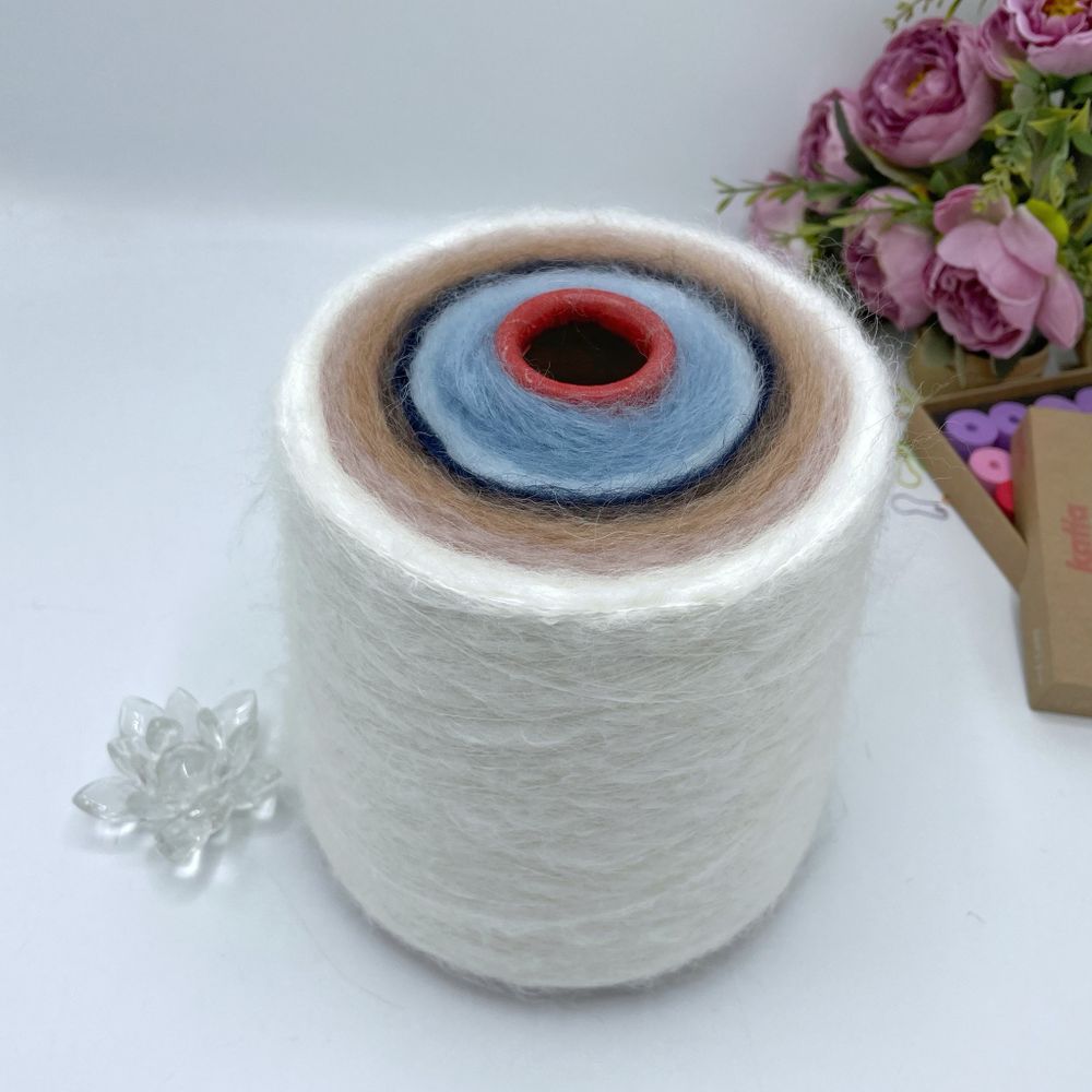 Набор Мохер на конусе, разные цвета