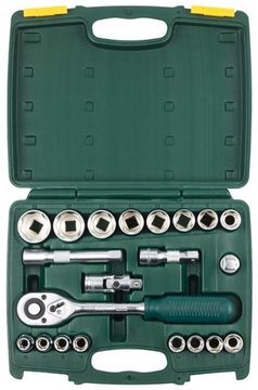 Набор KRAFTOOL Торцовые головки 21 предметов 27882-Н22