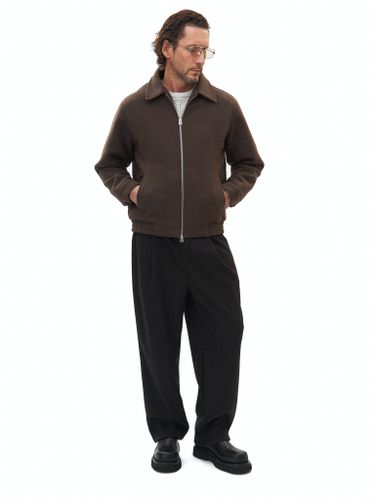 Утепленная коричневая куртка Cooper на молнии