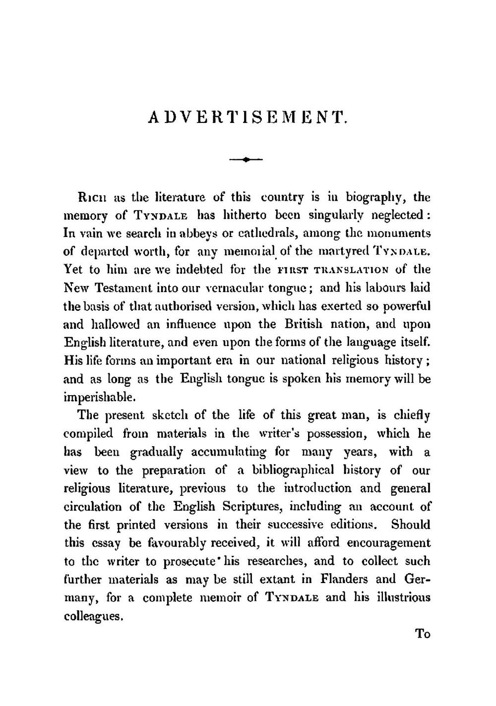 The New Testament of our Lord and Saviour Jesus Christ, published in 1526. Being the first translation from the Greek into English, by that eminent scholar and martyr, William Tyndale. Reprinted verbatim, with a memoir of his life and writings by George O | William Tyndale