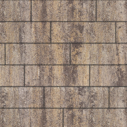 Тротуарная плитка ПРЯМОУГОЛЬНИК 750х250 мм - Искусственный камень Доломит