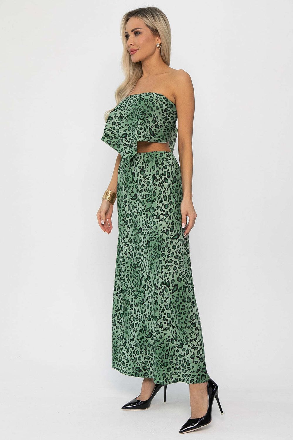 Юбка Лантана (зеленая) Ю13743-6М LT Collection