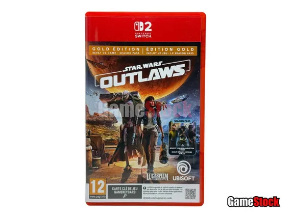 Star Wars: Outlaws Gold Edition (Nintendo Switch 2, Русские субтитры, Б/У)