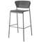 Барный стул Lisa Technopolymer, антрацит