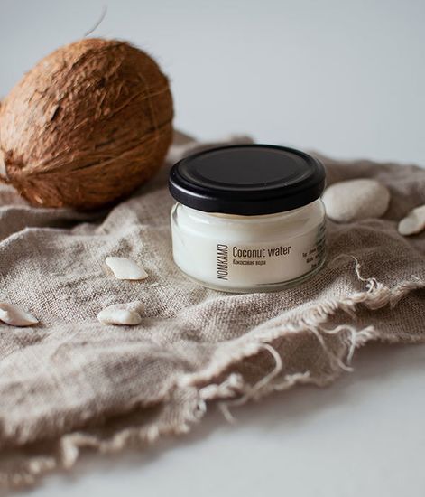 №68 Кокосовая вода, ароматическая свеча Library, Nomkamo