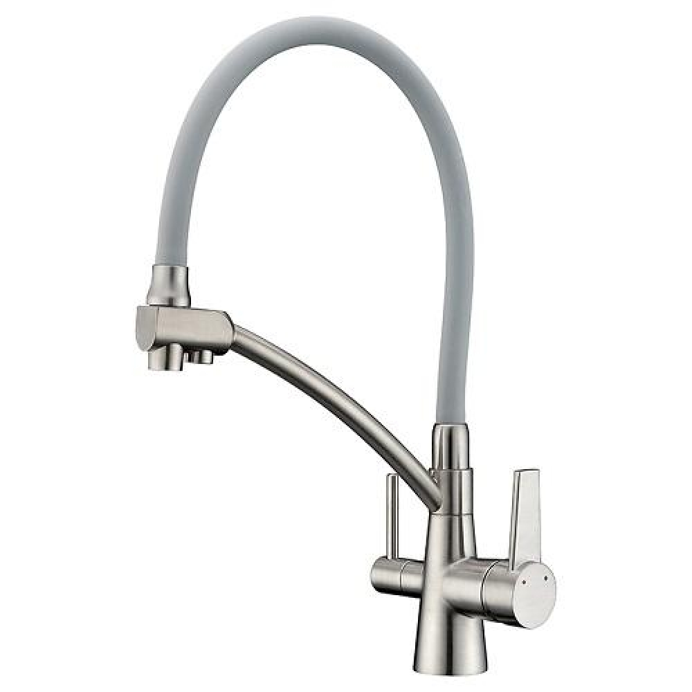 Смеситель для кухни Gappo 4398 Сатин