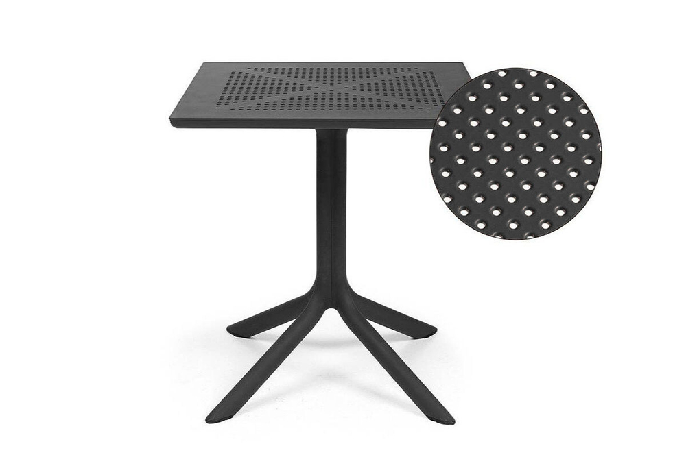 Стол Nardi Clip, антрацит