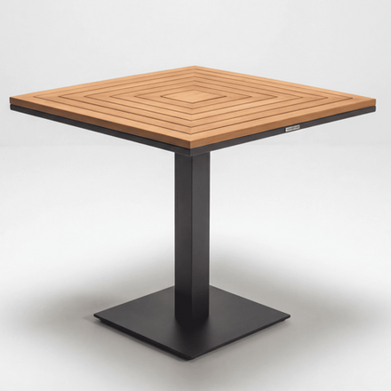 Стол обеденный ЭГМОНТ из тика 80x80