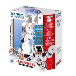 Xtrem Bots - Интерактивный робот-шпион James the Spy Bot 28 см BOT3803157