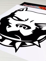 Наклейка - Крутая собака