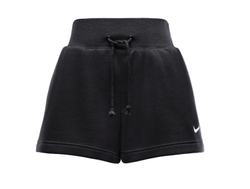 Женские шорты теннисные Nike Sportswear Phoenix Fleece - черный/парус