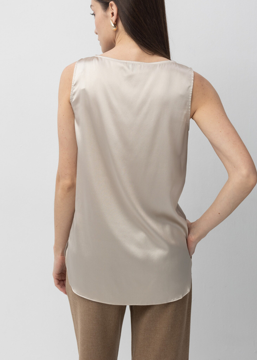 Шелковый топ