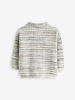 Поло с длинным рукавом вязаное для мальчика Next K82-692, Светло-серый