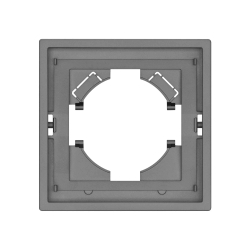 Рамка пластиковая FRM-TENDO-PL-1-GR (Arlight, -) 053837