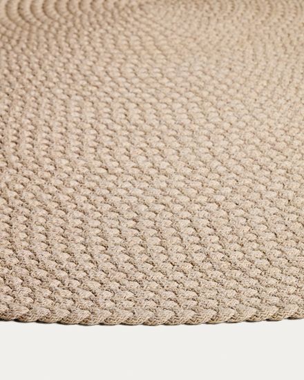 Ковер Despas из синтетического волокна цвета экрю, 200 см