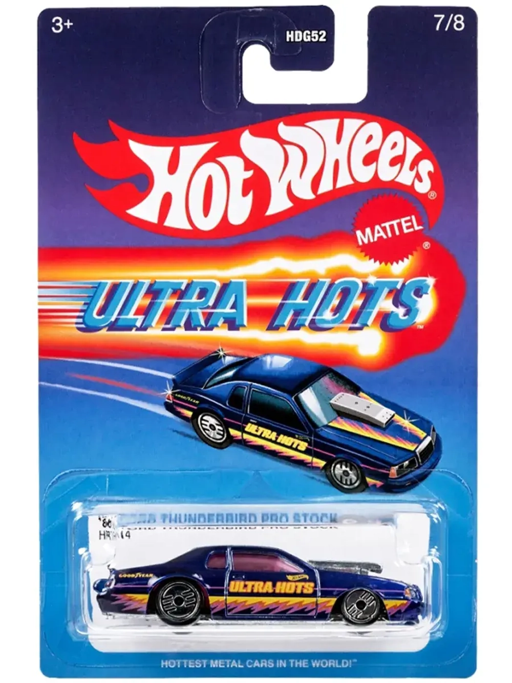 Машинка Хот Вилс 1986 Ford Thunderbird Pro Stock HDG52 HRX14