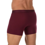 Набор из 3 мужских трусов-боксеров: зелёных, синих и бордовых (Размер: L) (Цвет: разноцветный)