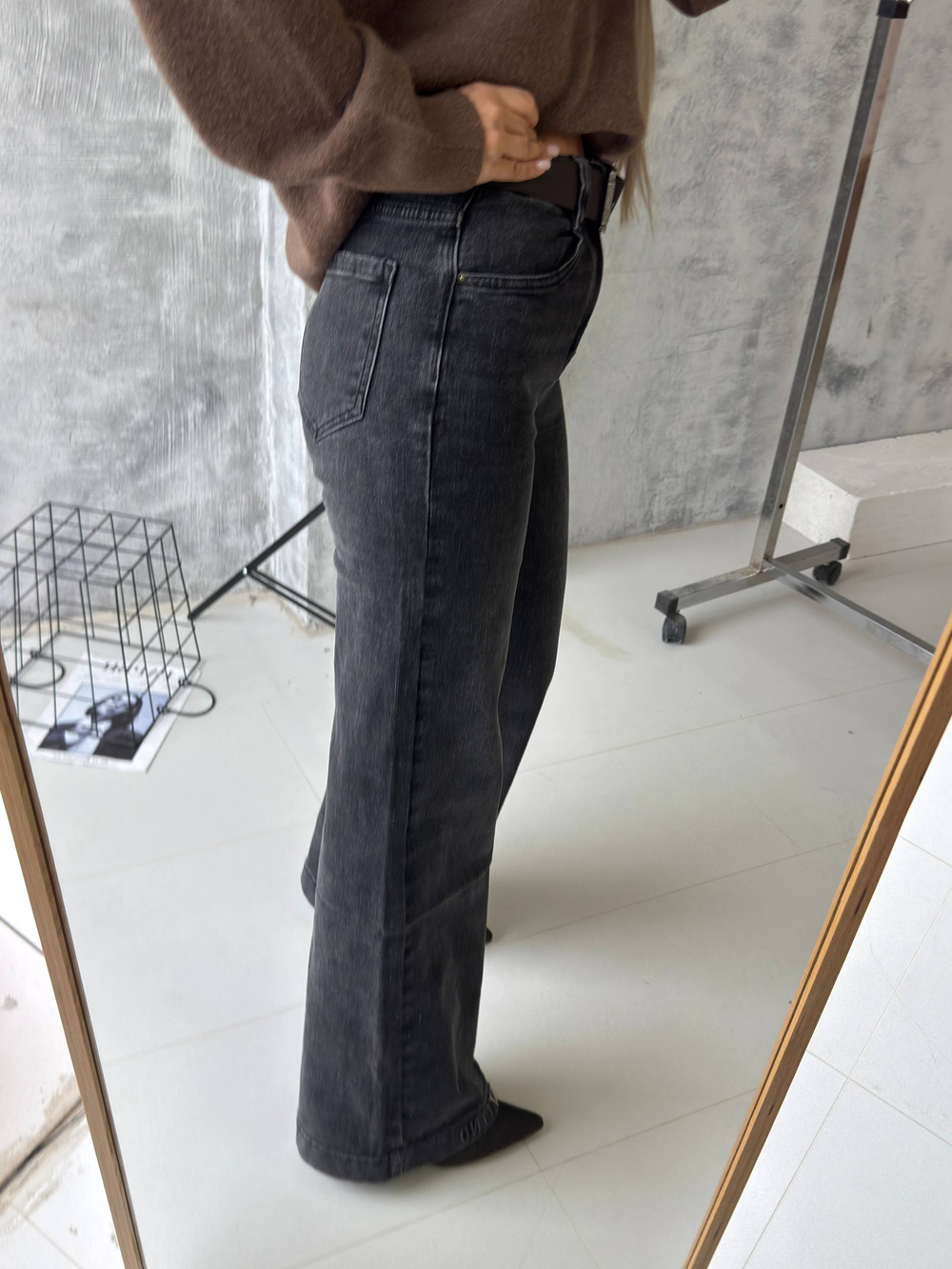 Брюки джинсовые жен. 73277-1 сер.