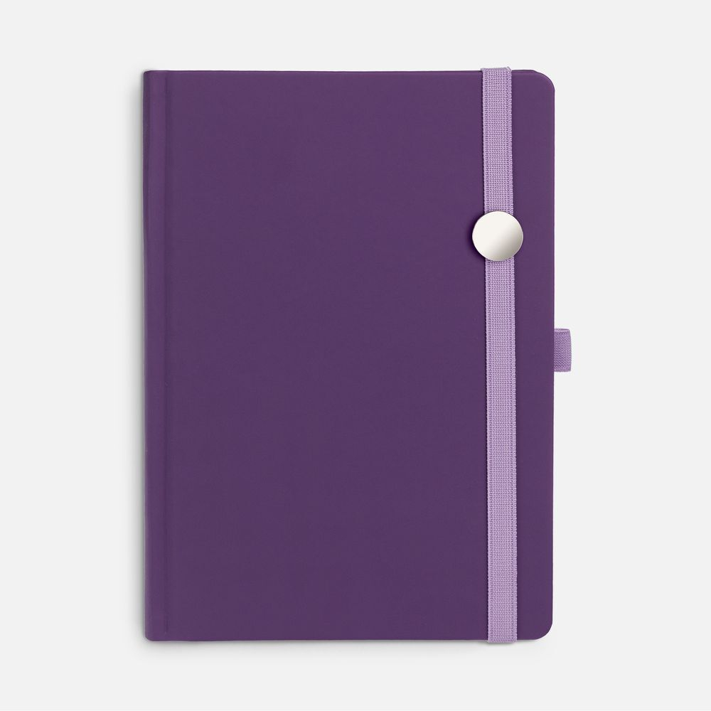 Ежедневник Favor Metal, недатированный, фиолетовый