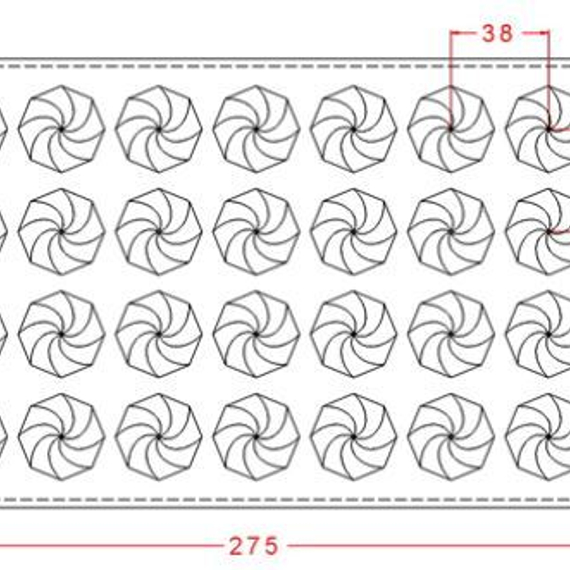 480 | Форма для шоколадных конфет (275*175 мм)