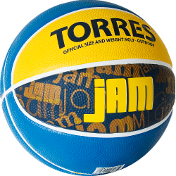 Мяч баскетбольный TORRES Jam, р.3
