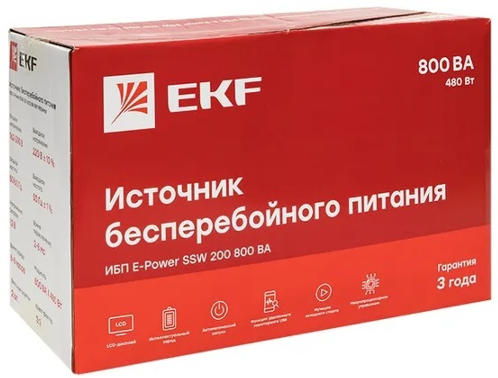 Источник бесперебойного питания  EKF SSW-280