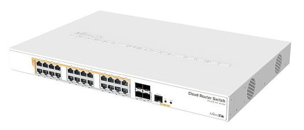 Коммутатор Mikrotik CRS328-24P-4S+RM