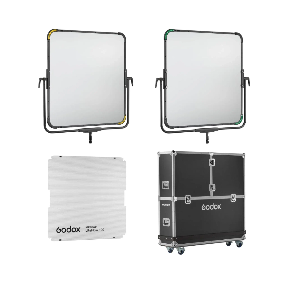 Комплект кино-рефлекторов Godox Knowled LiteFlow 100 K1