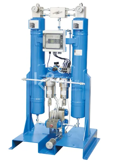 Осушитель высокого давления с холодной регенерацией Remeza RED-HP 650 PN400