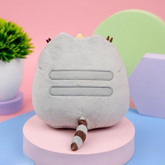 Мягкая игрушка "Пушин с пончиком", 15 см