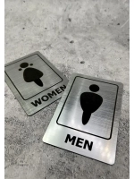 Табличка Туалет