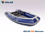 Лодка надувная моторная solar-350 к (максима)