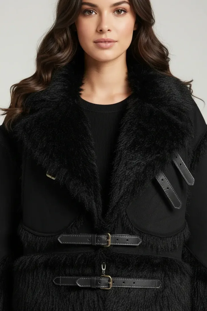 Женская дубленка «HYPE»