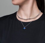 Колье Fiore Luna Royal Blue Delite B2402SW-N01.23 BL/S
