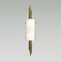 5415/2W MODERN ODL_EX23 181 бронзовый/белый матовый/металл/стекло Бра E27 2*40W MARGARET