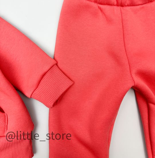 Комплект из футера с начесом "Bright" Фламинго