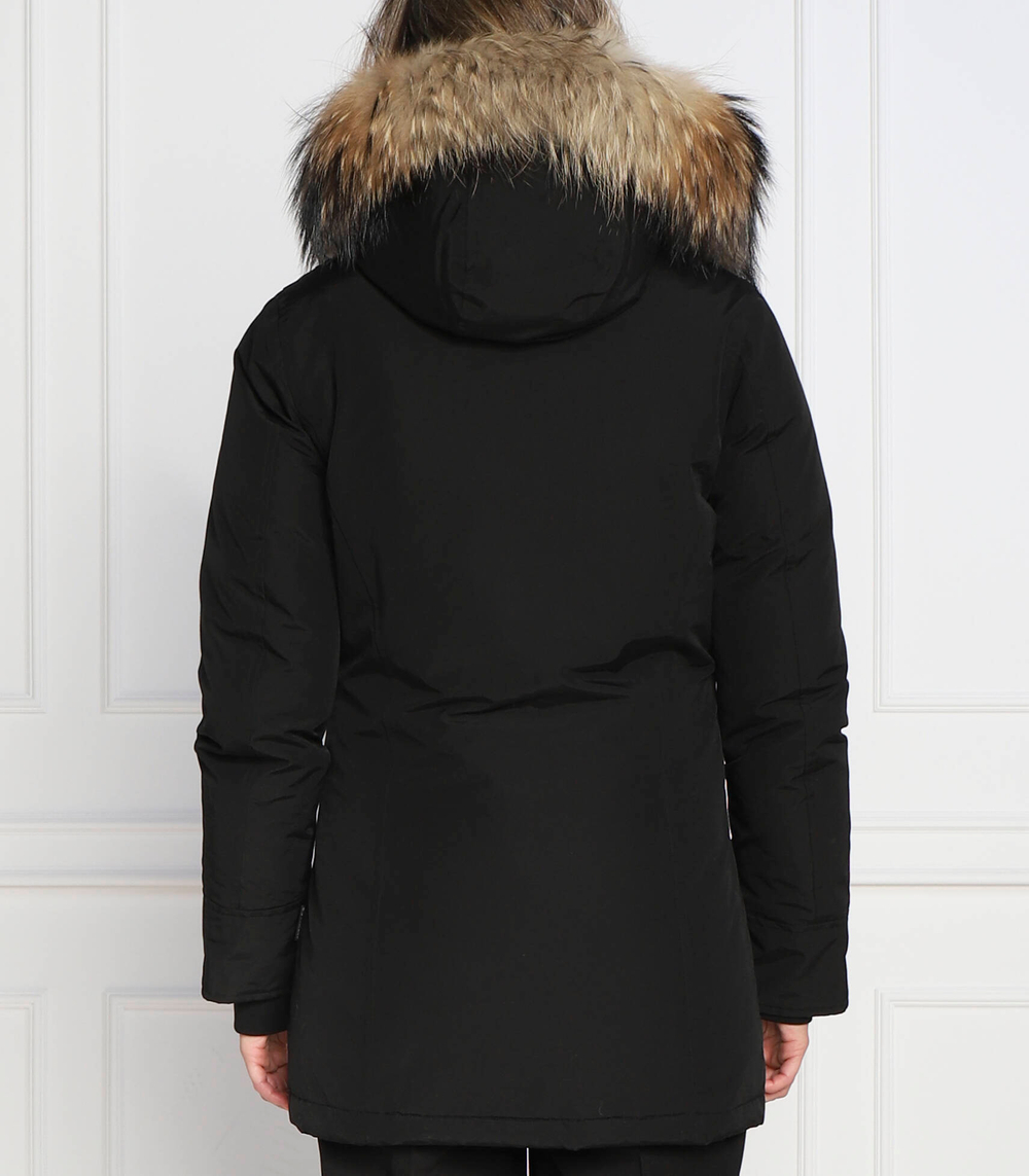 пухового парка arctic raccoon Woolrich - черный(CFWWOU0538FRUT0001)