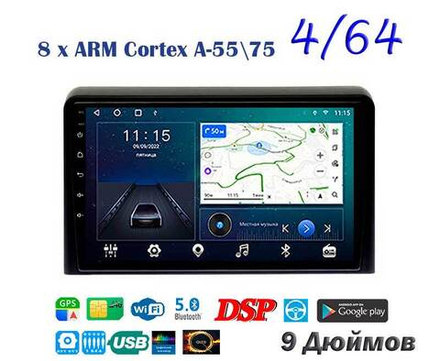 Topway TS10 4+32GB 8 ядер для Hyundai Sonata 2018 - 2020