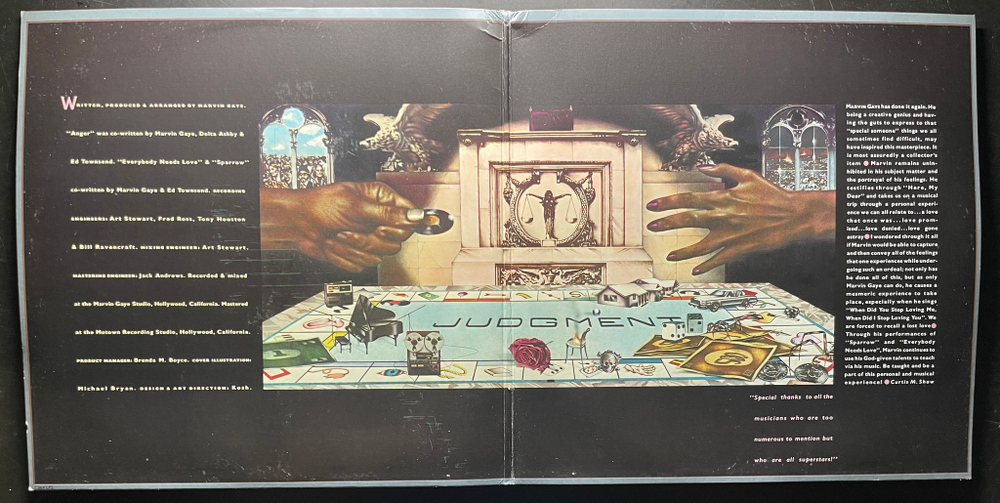 Marvin Gaye ‎– Here, My Dear 2LP (США 1978г.)