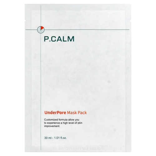 P.CALM, UnderPore Beauty Pack, маска для лица, 1 шт., 30 мл (1,01 жидк. унции)