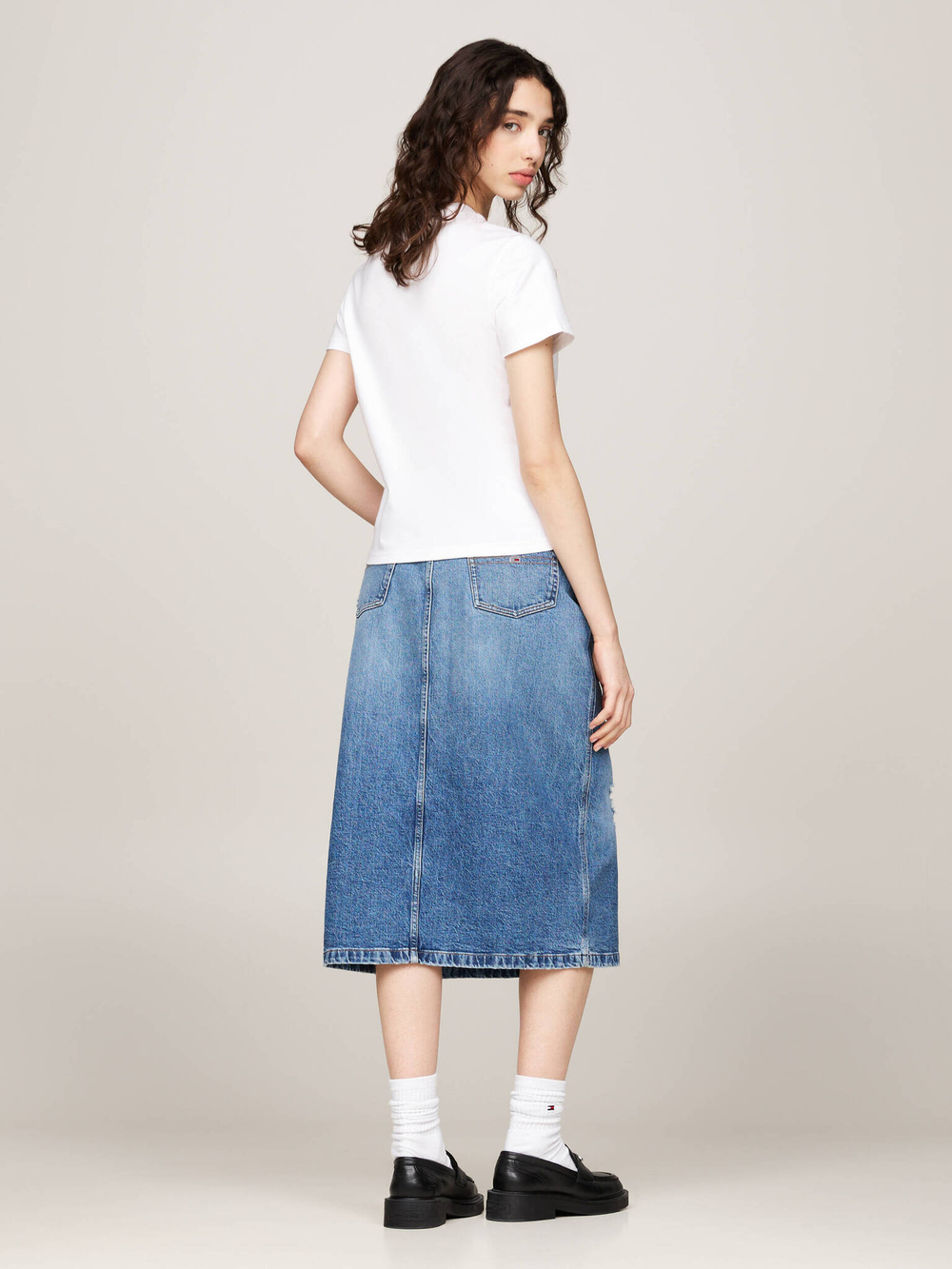 Футболка VARSITY Tommy Jeans - белый(DW0DW19826)