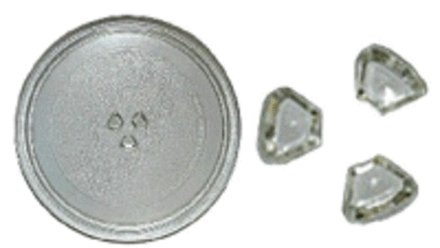 Тарелка для микроволновки LG 324мм с креп. 10коп.-  9800061