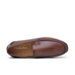 Chrisdien Deny Gommino Loafers Men"s Brown