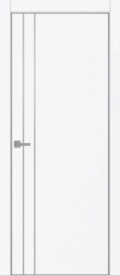 Межкомнатная дверь Сканди "Tamburat 4105" Белый Супермат