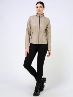 Куртка кожаная демисезонная