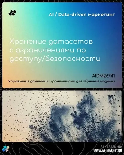 Хранение датасетов с ограничениями по доступу/безопасности