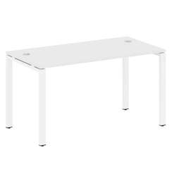 Metal System Стол письменный на П-образном м/к БП.СП-3 Белый/Металл Белый 1400*720*750