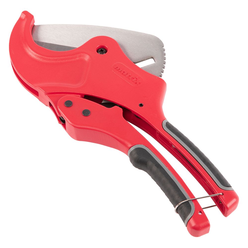 Ножницы (труборез) для резки изделий из ПВХ, D до 63 мм, лезвие из нерж. стали, автоматич. // Matrix 78419