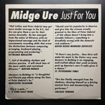 Midge Ure ‎– Just For You (США 1989г.) EP